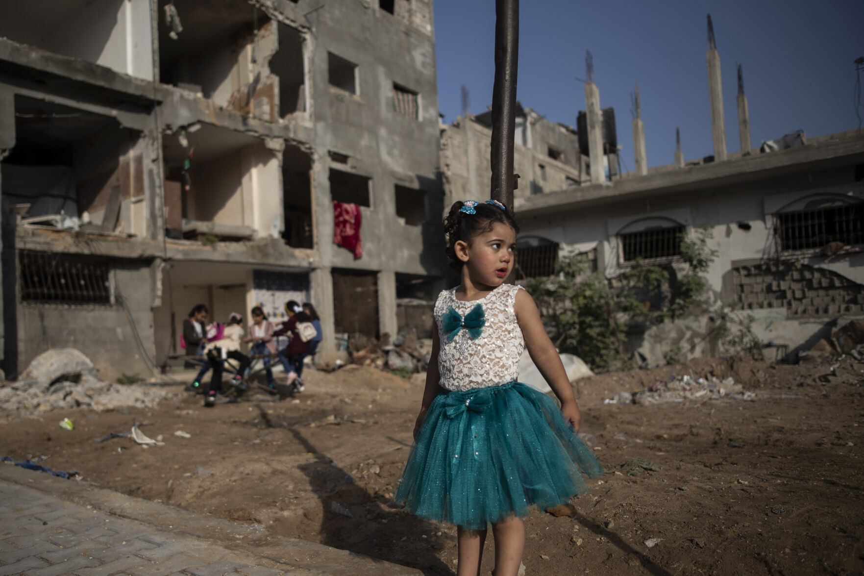 APTOPIX Palestinians Eid al Adha